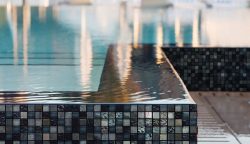 UPTILES - CRYSTONE 005 BLUE & SILVER BY ONIX MOSAICS