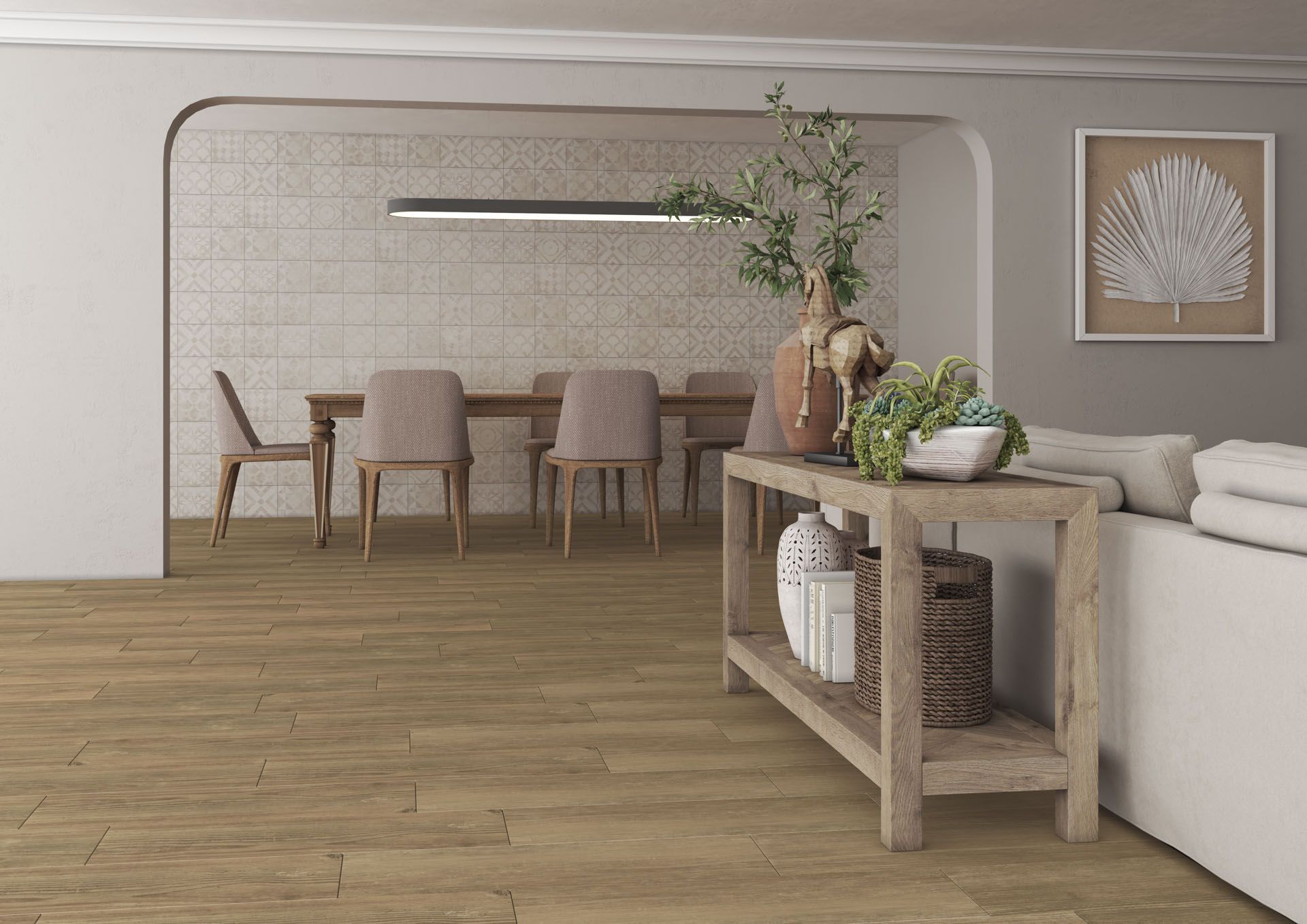 UPTILES - RENNES TIMBER TILES COLLECTION BY TAU CERAMICA