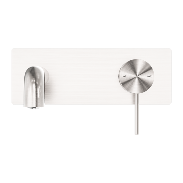 UPTILES - MECCA WALL BASIN MIXERS WITH BACK PLATE BY NERO 