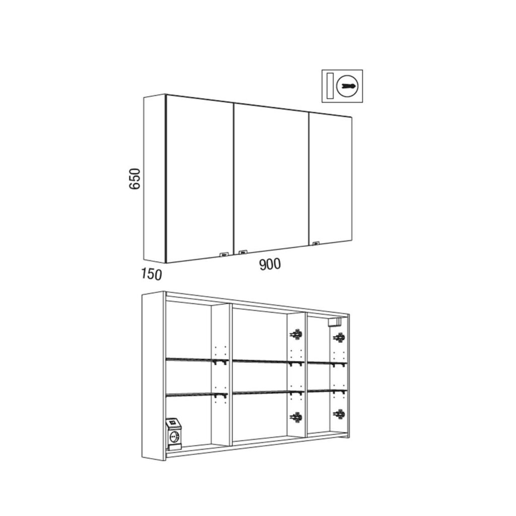 Cabinet Alliance By Salgar — view 2 — Uptiles Brisbane