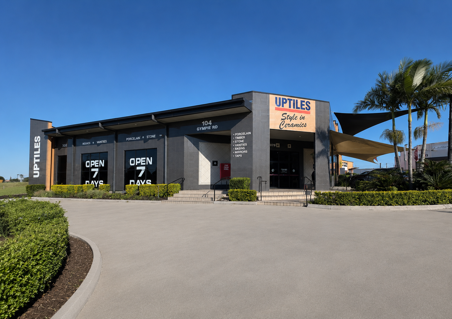 Uptiles showroom, 104 Gympie Rd, Strathpine